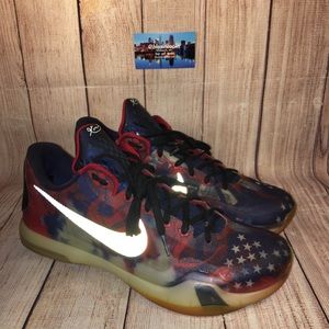 Nike Kobe X 10 Independence Day Shoes Size 12